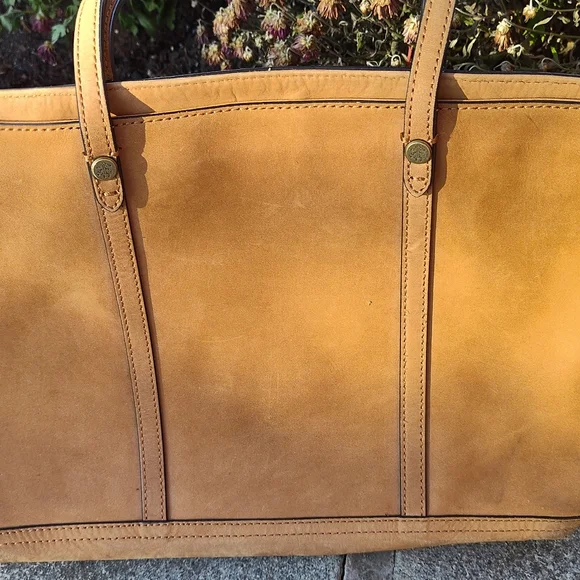 Brooks Brothers Genuine Leather Tote - Picture 2 of 7